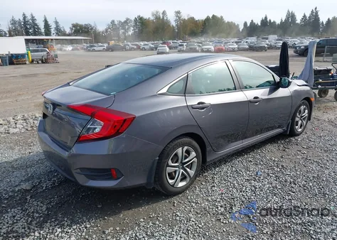 2016 Honda Civic Lx z USA, uszkodzony, nr VIN 19XFC2F55GE219716